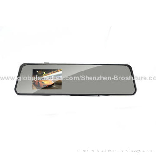 Car Rear-view Mirror/DVR, 1,080P, Supports Bluetooth, GPS (Optional)